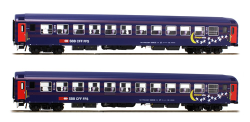 LS Models 47226 - 2pc Passenger Coach Set Bpm & Bpm of the SBB